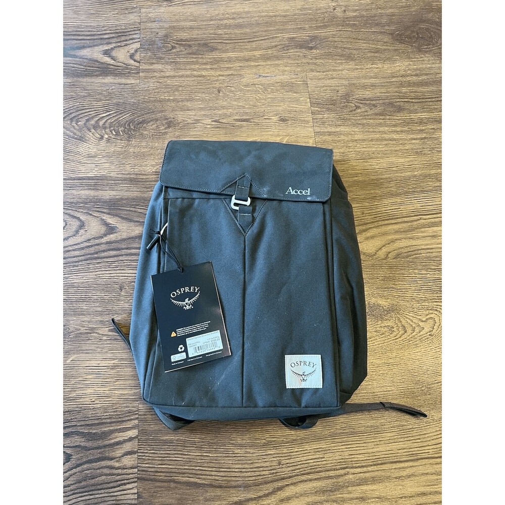 Osprey Arcane Flap Pack Stonewash Gray Accel Laptop Sleeve